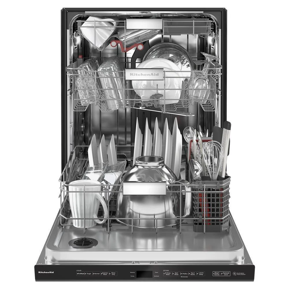 Kitchenaid KDPM804KBS 360(degree) Max Jets™ Third Rack Dishwasher with Stainless Steel Third Rack Wash Jets, 44 dBA - Image 17