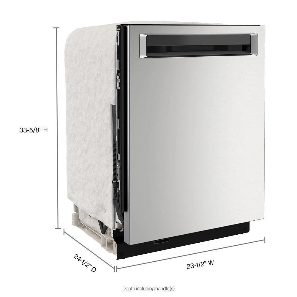 Kitchenaid KDPM804KPS 360(degree) Max Jets™ Third Rack Dishwasher with Stainless Steel Third Rack Wash Jets, 44 dBA - Image 5