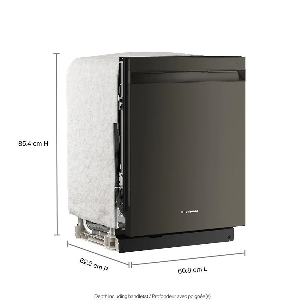 Kitchenaid KDPS624SBE 360(degree) Max Jets™ Third Rack Dishwasher with Advanced ProDry™ System, 44 dBA - Image 3