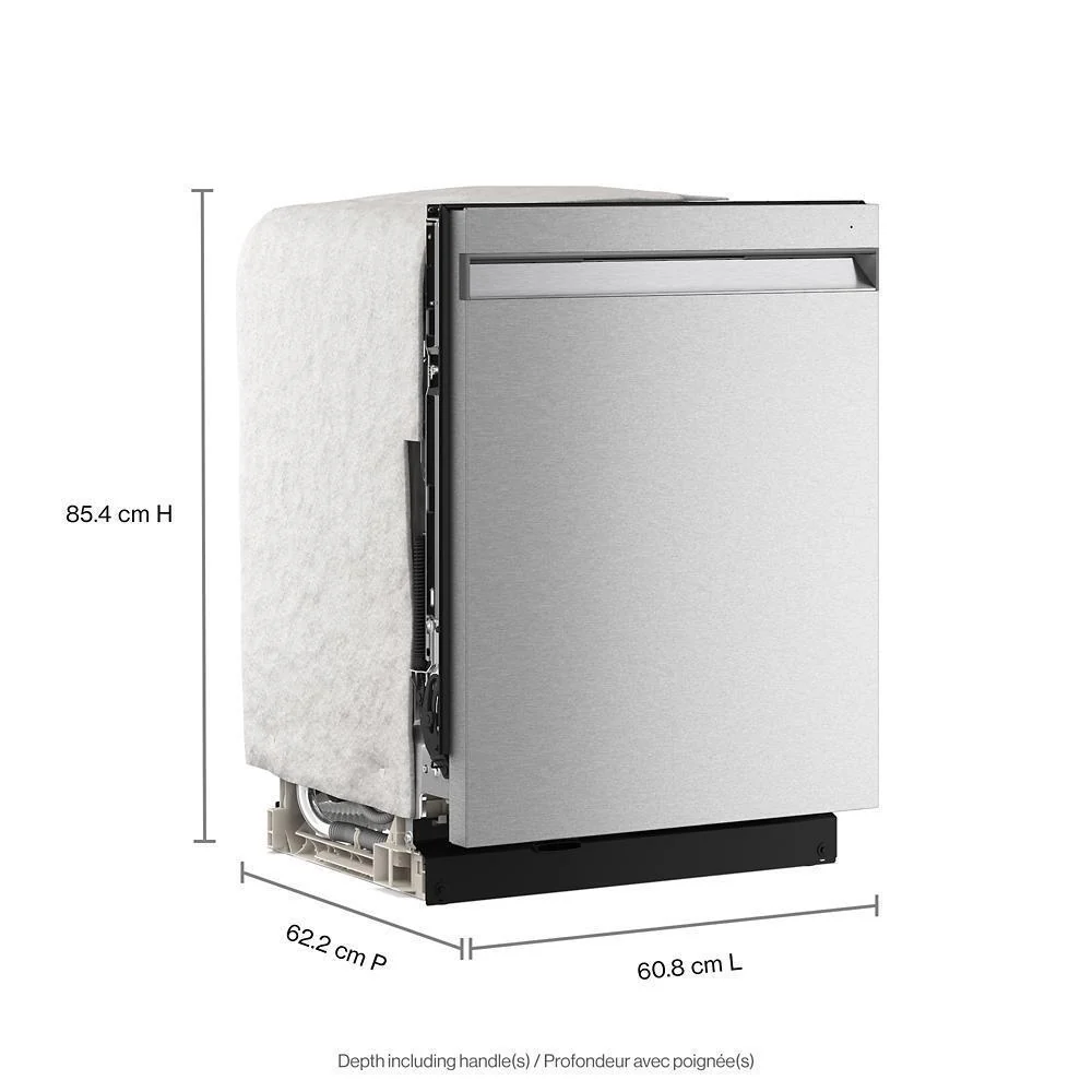 Kitchenaid KDPS724SPS 360(degree) Max Jets™ Third Rack Dishwasher with Advanced ProDry™ System and Ultra-bright LED Lighting, 44 dBA - Image 2