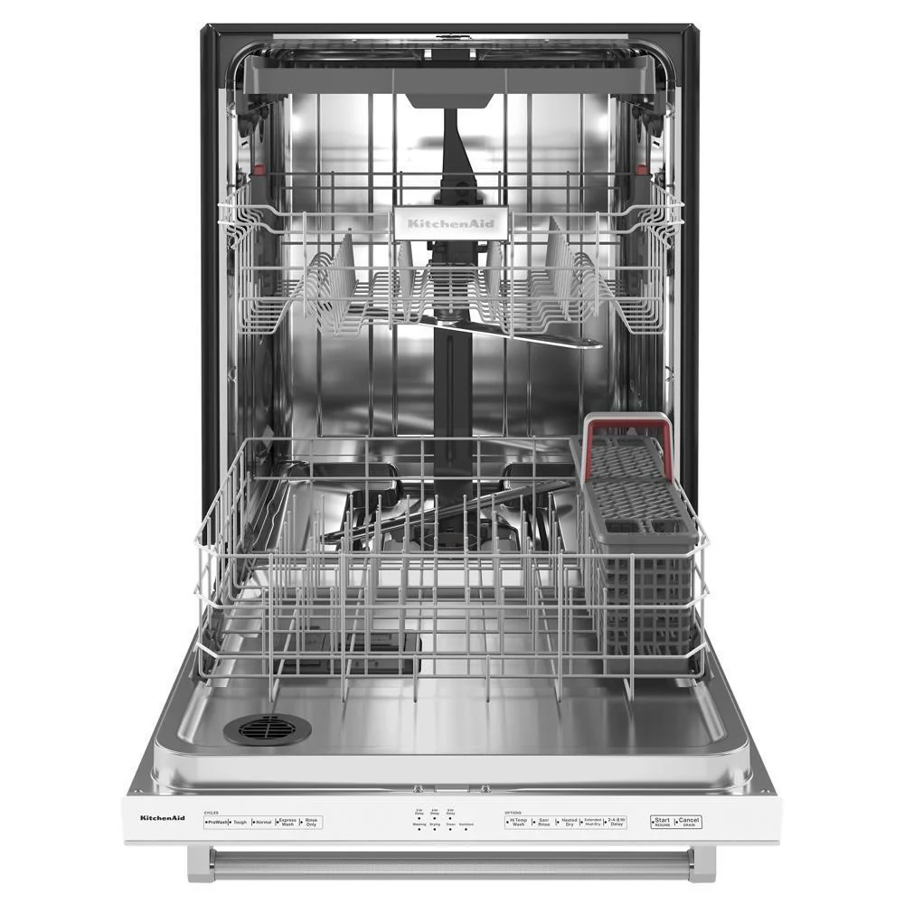 Kitchenaid KDTE204KWH Third Level Utensil Rack Dishwasher with 30+ Total Wash Jets, 39 dBA - Image 11