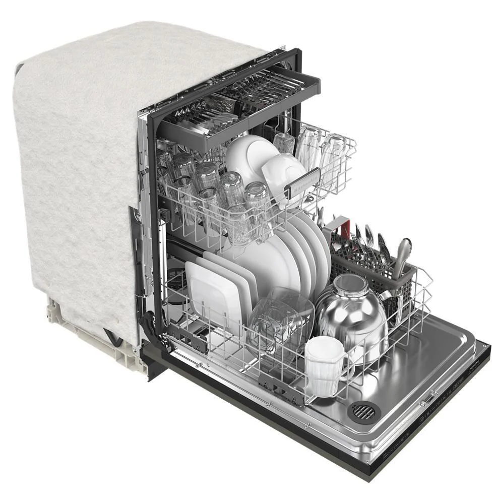 39 dBA Panel-Ready Dishwasher with Third Level Utensil Rack - Image 14
