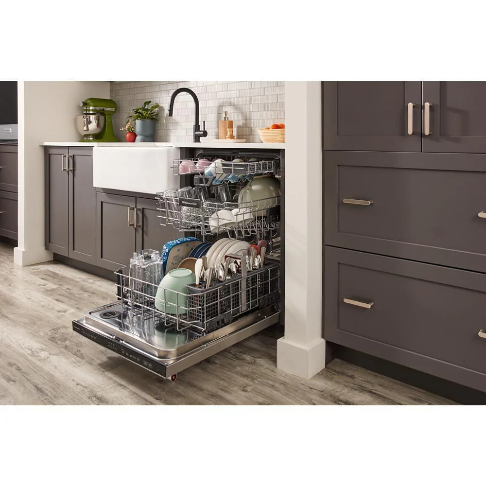 Kitchenaid KDTE304RPS Third Level Jet Rack Dishwasher with 40+ Total Wash Jets, 41 dBA - Image 3