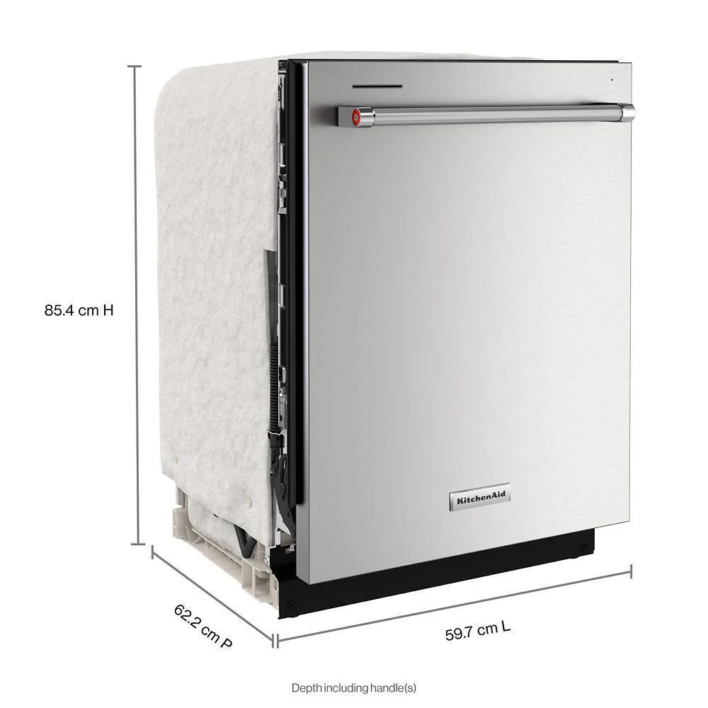 Kitchenaid KDTE304RPS Third Level Jet Rack Dishwasher with 40+ Total Wash Jets, 41 dBA - Image 5