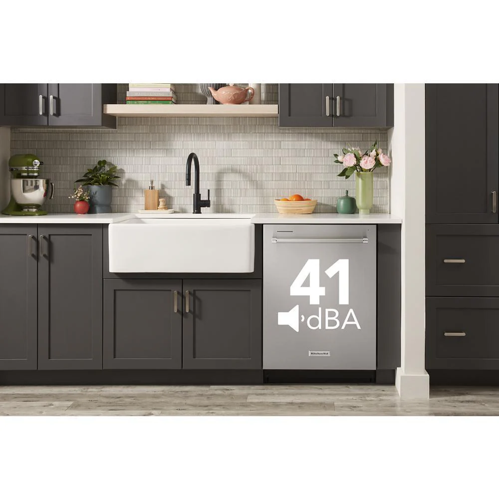 Kitchenaid KDTE304RPS Third Level Jet Rack Dishwasher with 40+ Total Wash Jets, 41 dBA - Image 7