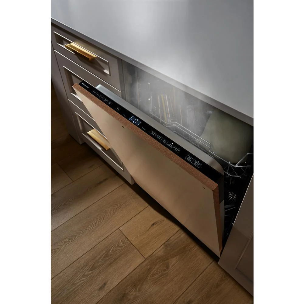 Kitchenaid KDTF324PPA 44 dBA Panel-Ready Two-Rack Flush Dishwasher with Door-Open Dry System - Image 11