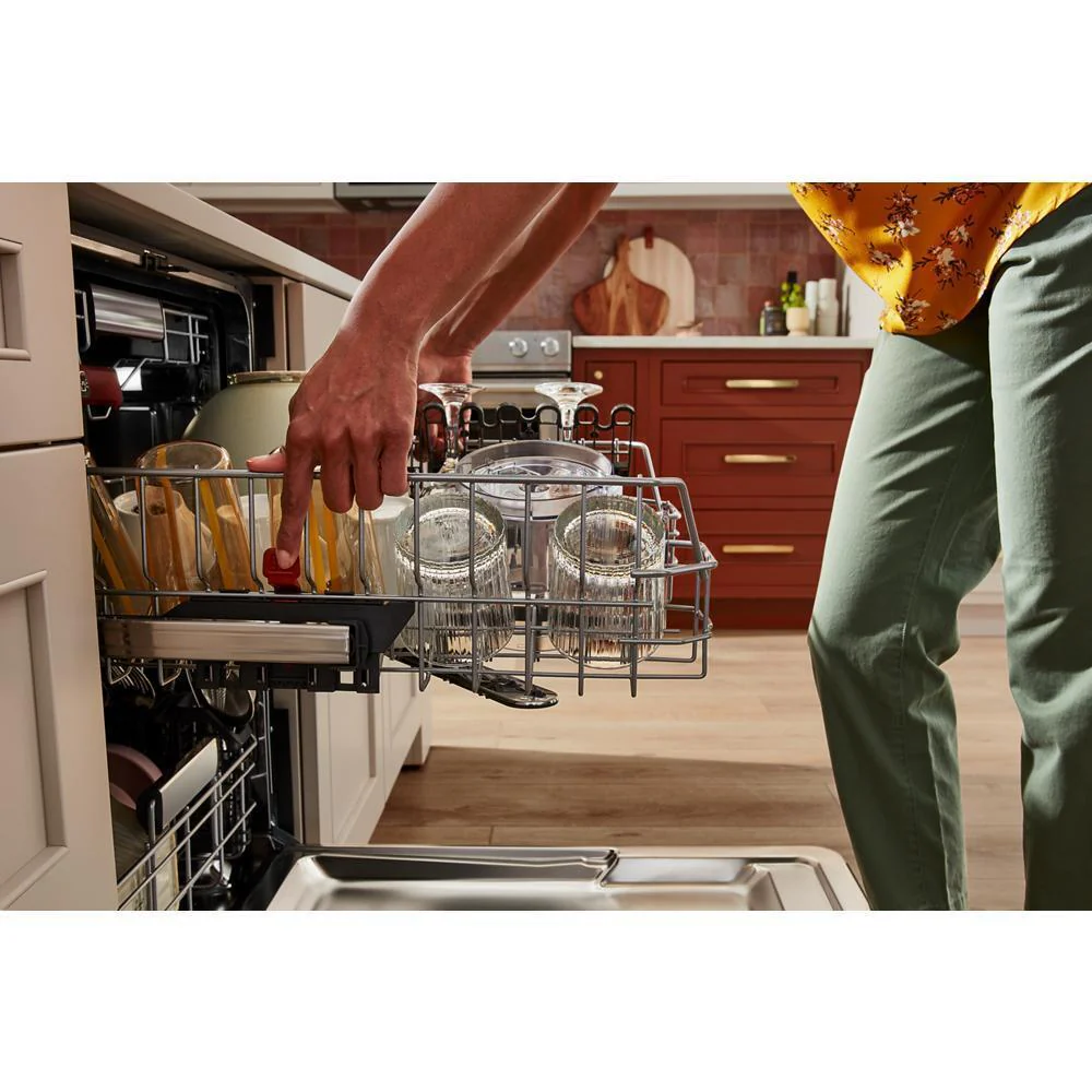 Kitchenaid KDTF324PPA 44 dBA Panel-Ready Two-Rack Flush Dishwasher with Door-Open Dry System - Image 15