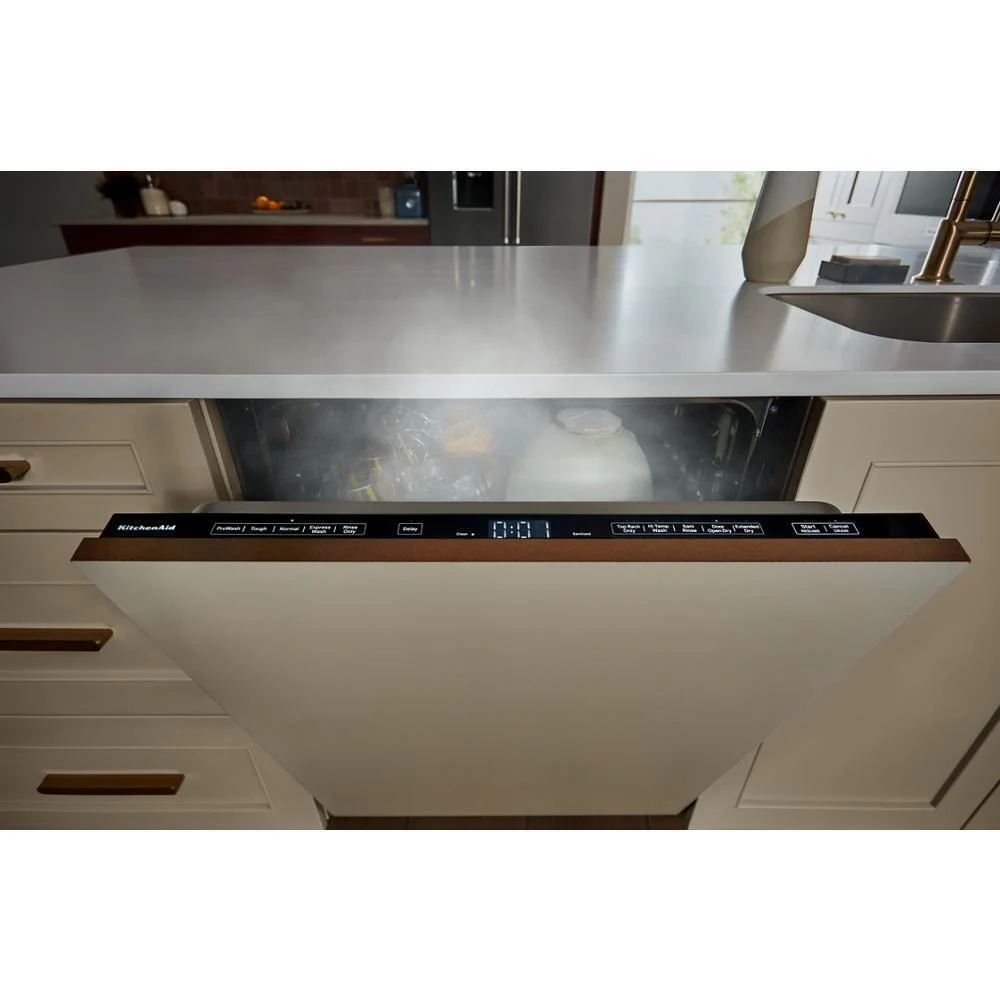 Kitchenaid KDTF324PPA 44 dBA Panel-Ready Two-Rack Flush Dishwasher with Door-Open Dry System - Image 7