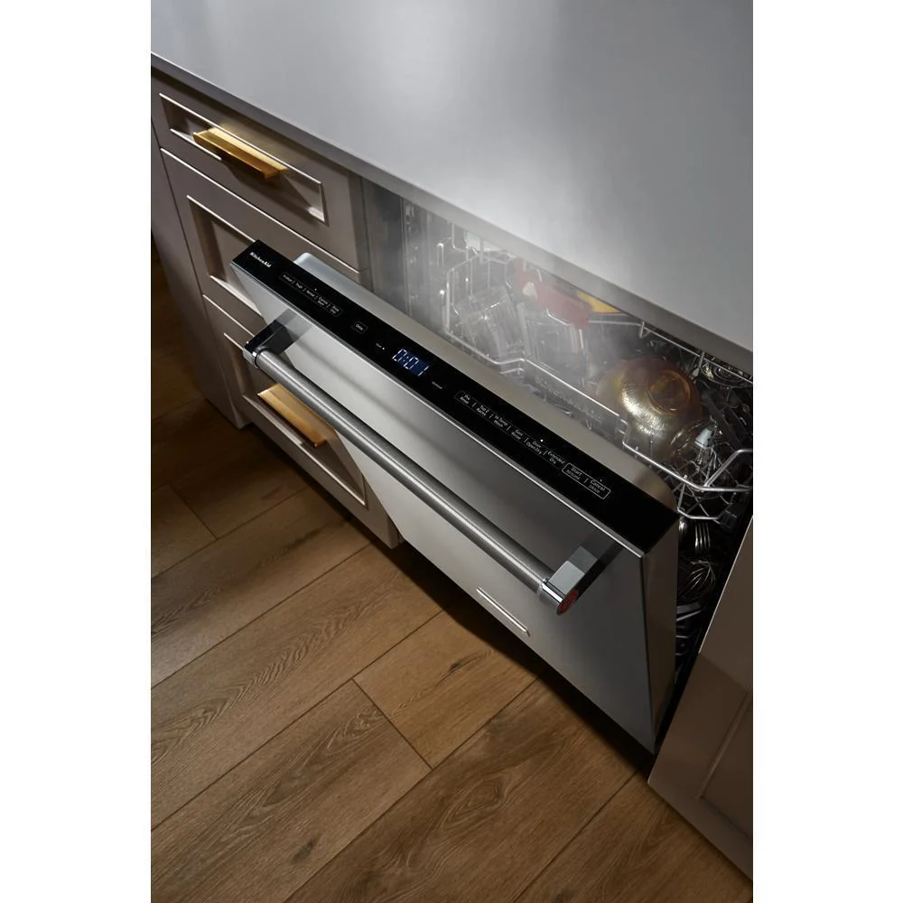 Kitchenaid KDTF924PPS 39 dBA PrintShield™ Finish Flush-to-Cabinet Dishwasher with FreeFlex™ Fit Third Level Rack - Image 12