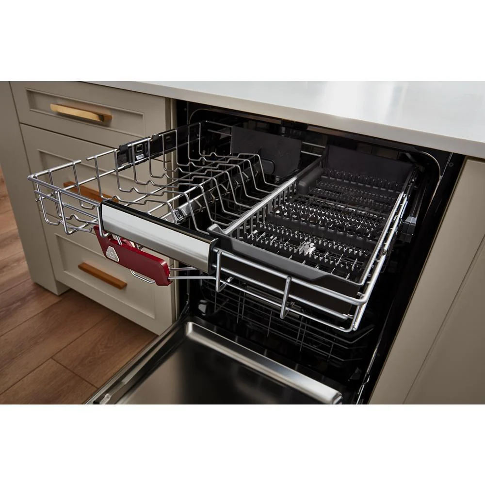 Kitchenaid KDTF924PPS 39 dBA PrintShield™ Finish Flush-to-Cabinet Dishwasher with FreeFlex™ Fit Third Level Rack - Image 8