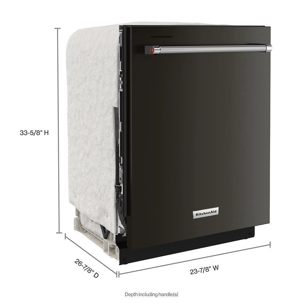 Kitchenaid KDTM404KBS 360(degree) Max Jets™ Third Rack Dishwasher with 50+ Total Wash Jets, 44 dBA - Image 10