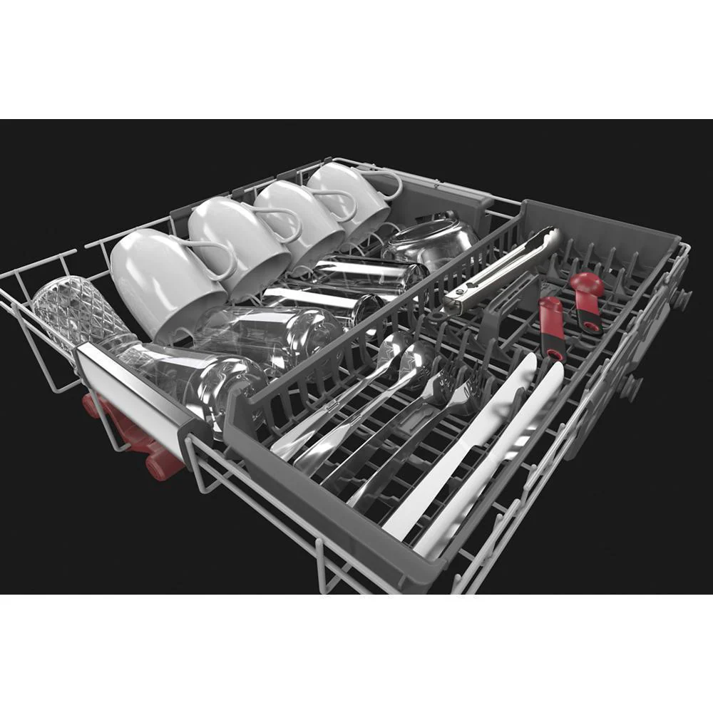 Kitchenaid KDTM404KBS 360(degree) Max Jets™ Third Rack Dishwasher with 50+ Total Wash Jets, 44 dBA - Image 4