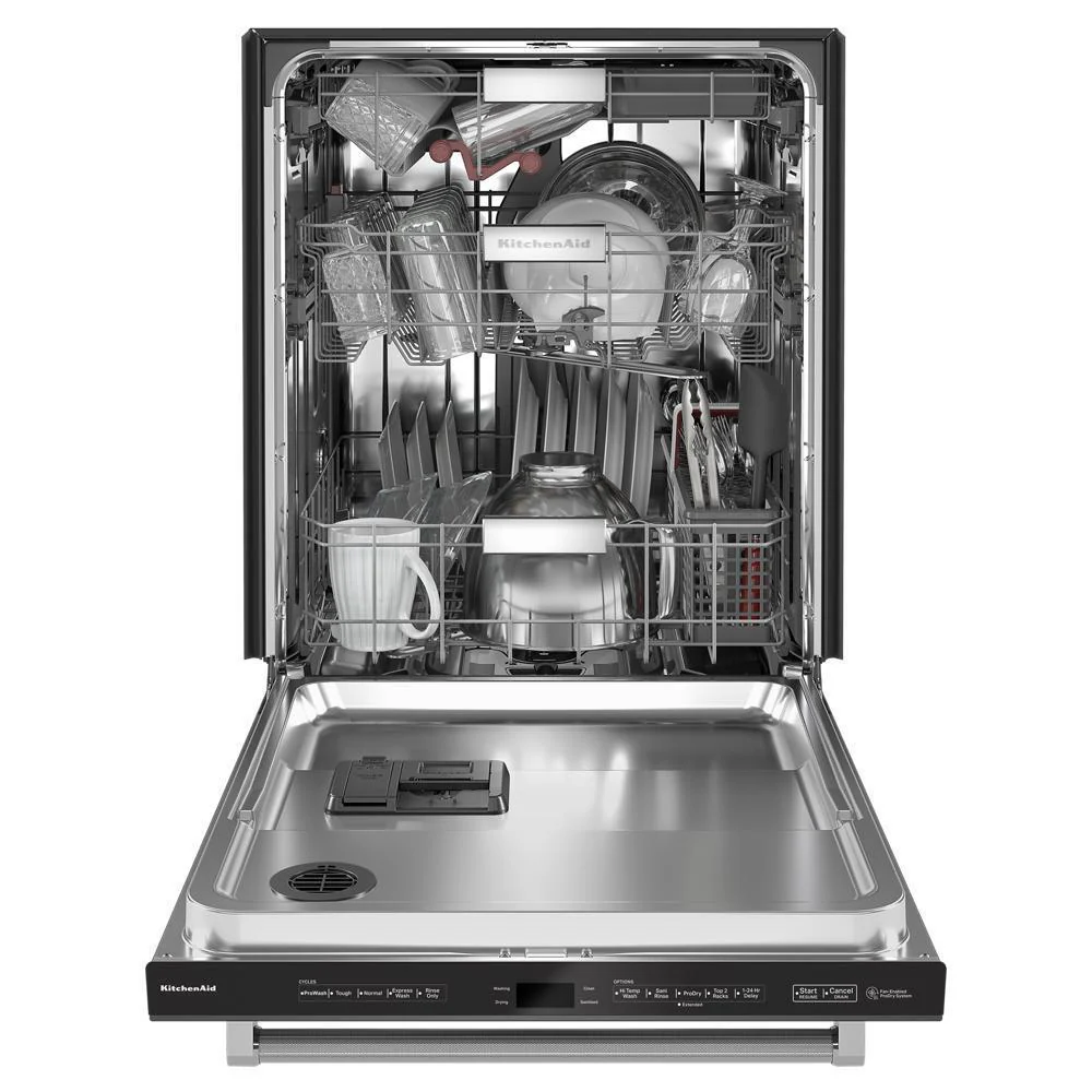 Kitchenaid KDTM604KBS 360(degree) Max Jets™ Third Rack Dishwasher with Fan-Enabled ProDry™ System, 44 dBA - Image 17
