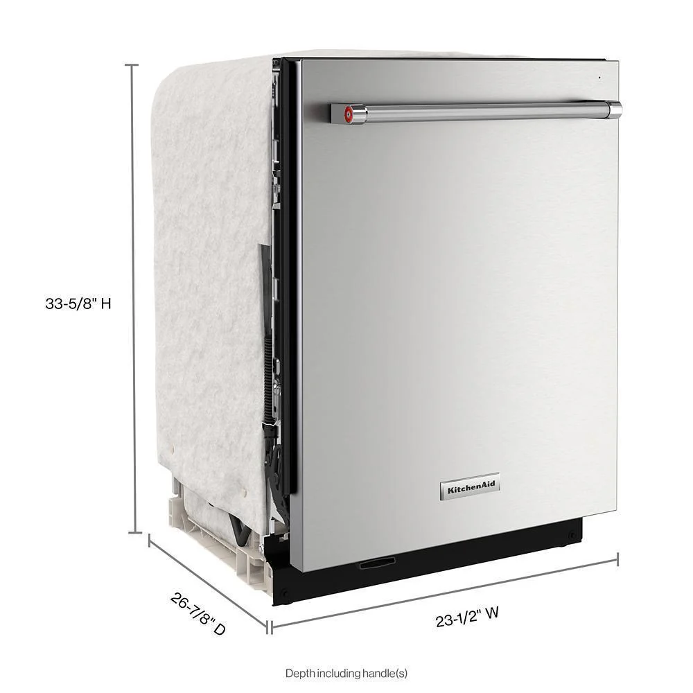 Kitchenaid KDTM704KPS 360(degree) Max Jets™ Third Rack Dishwasher with Ultra-Bright LED Lighting, 44 dBA - Image 5