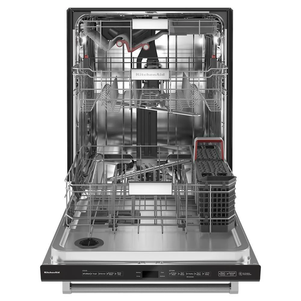 Kitchenaid KDTM804KBS 360(degree) Max Jets™ Third Rack Dishwasher with Stainless Steel Third Rack Wash Jets, 44 dBA - Image 10