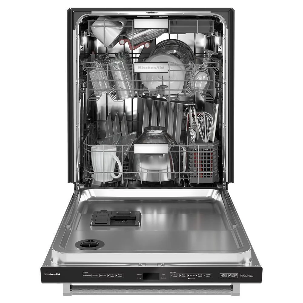 Kitchenaid KDTM804KBS 360(degree) Max Jets™ Third Rack Dishwasher with Stainless Steel Third Rack Wash Jets, 44 dBA - Image 16