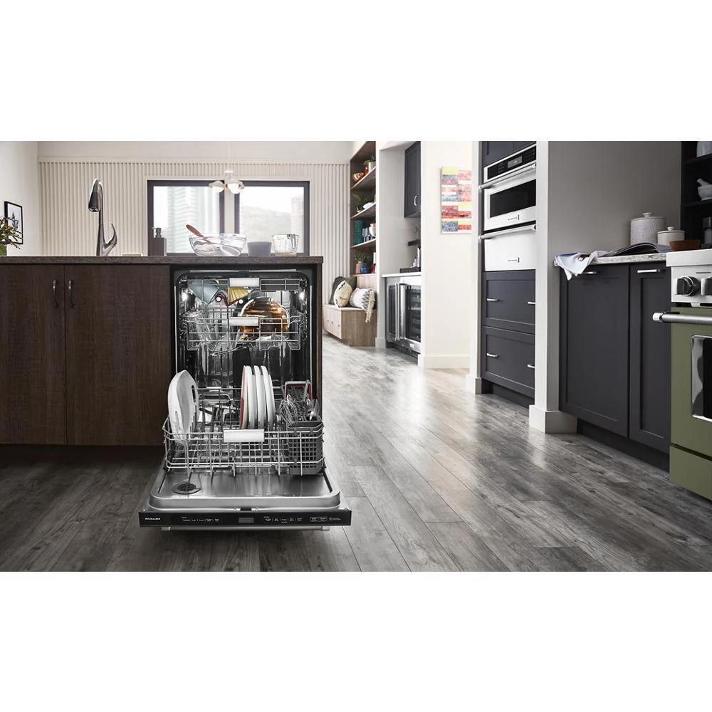 Kitchenaid KDTM804KBS 360(degree) Max Jets™ Third Rack Dishwasher with Stainless Steel Third Rack Wash Jets, 44 dBA - Image 21