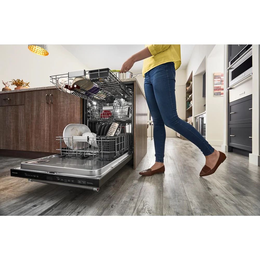 Kitchenaid KDTM804KBS 360(degree) Max Jets™ Third Rack Dishwasher with Stainless Steel Third Rack Wash Jets, 44 dBA - Image 28