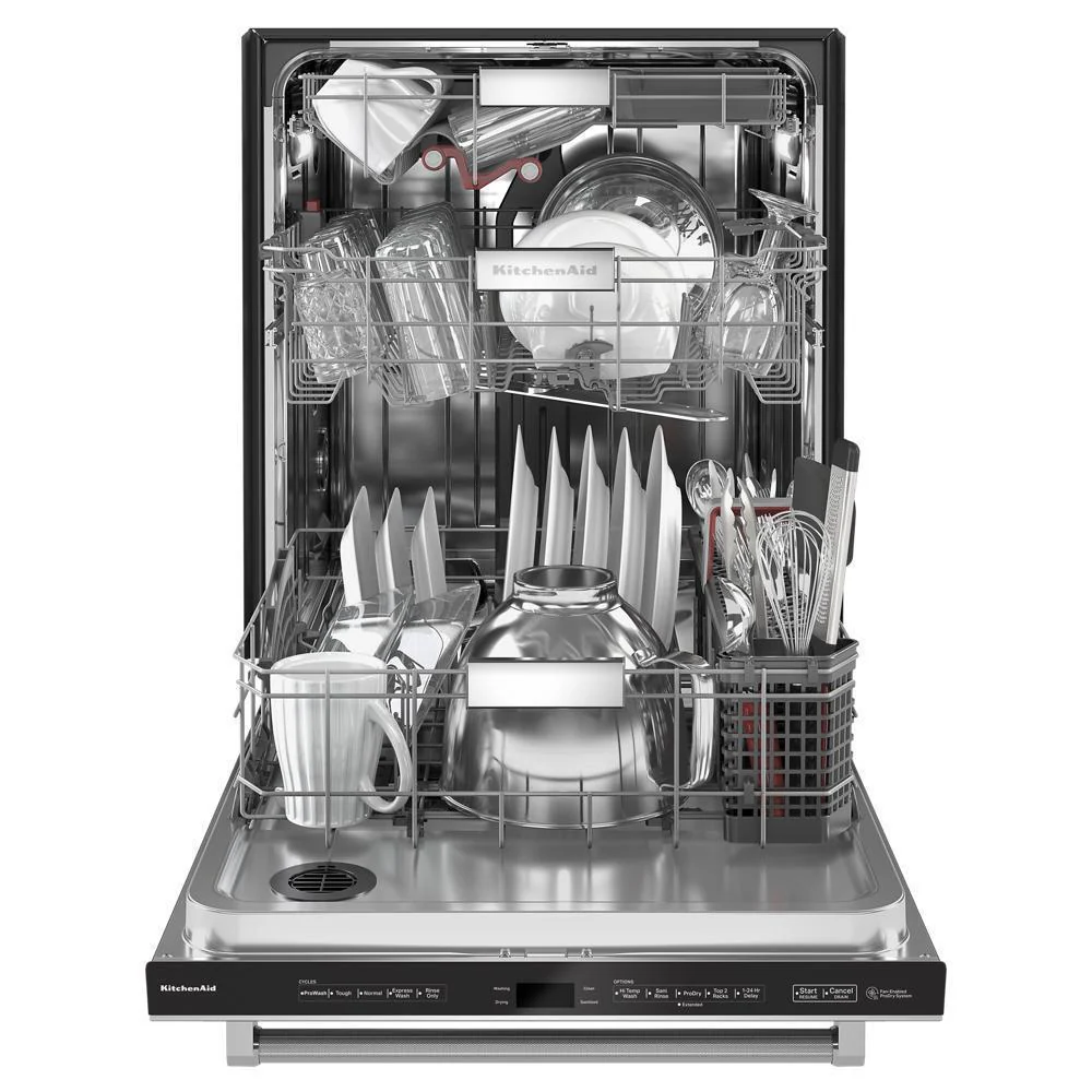 Kitchenaid KDTM804KPS 360(degree) Max Jets™ Third Rack Dishwasher with Stainless Steel Third Rack Wash Jets, 44 dBA - Image 24
