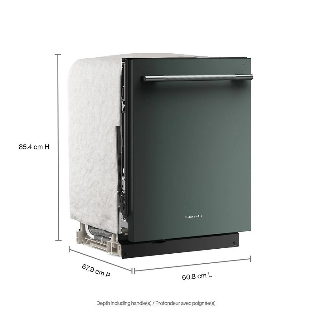 Kitchenaid KDTS724SJP 360(degree) Max Jets™ Third Rack Dishwasher with Advanced ProDry™ System and Ultra-bright LED Lighting, 44 dBA - Image 6