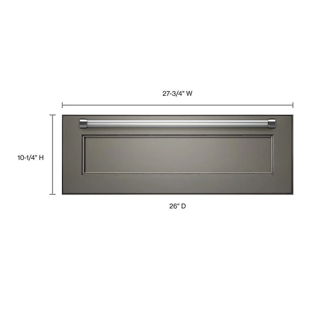 Kitchenaid KEWS175BPA 27'' Slow Cook Warming Drawer, Panel-Ready - Image 4