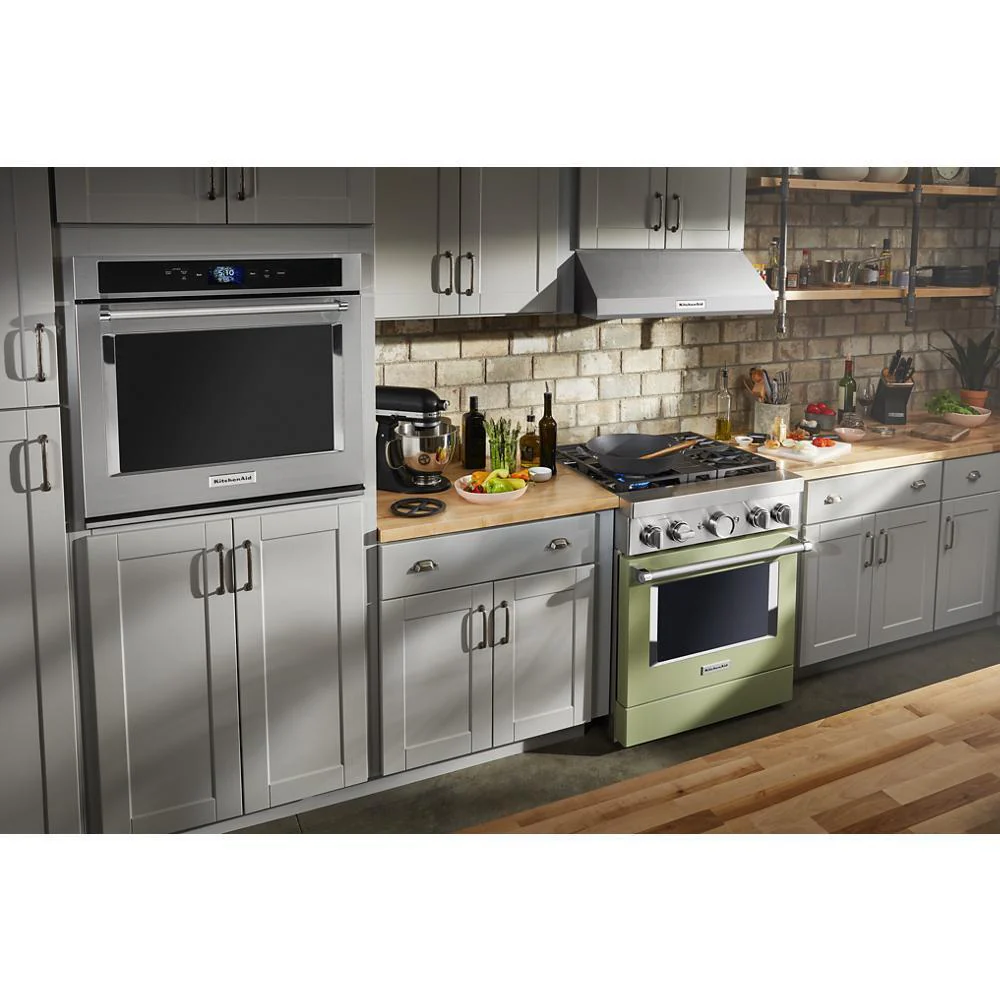 KFDC500JAV KitchenAid® 30'' Smart Commercial-Style Dual Fuel Range with 4 Burners - Image 11