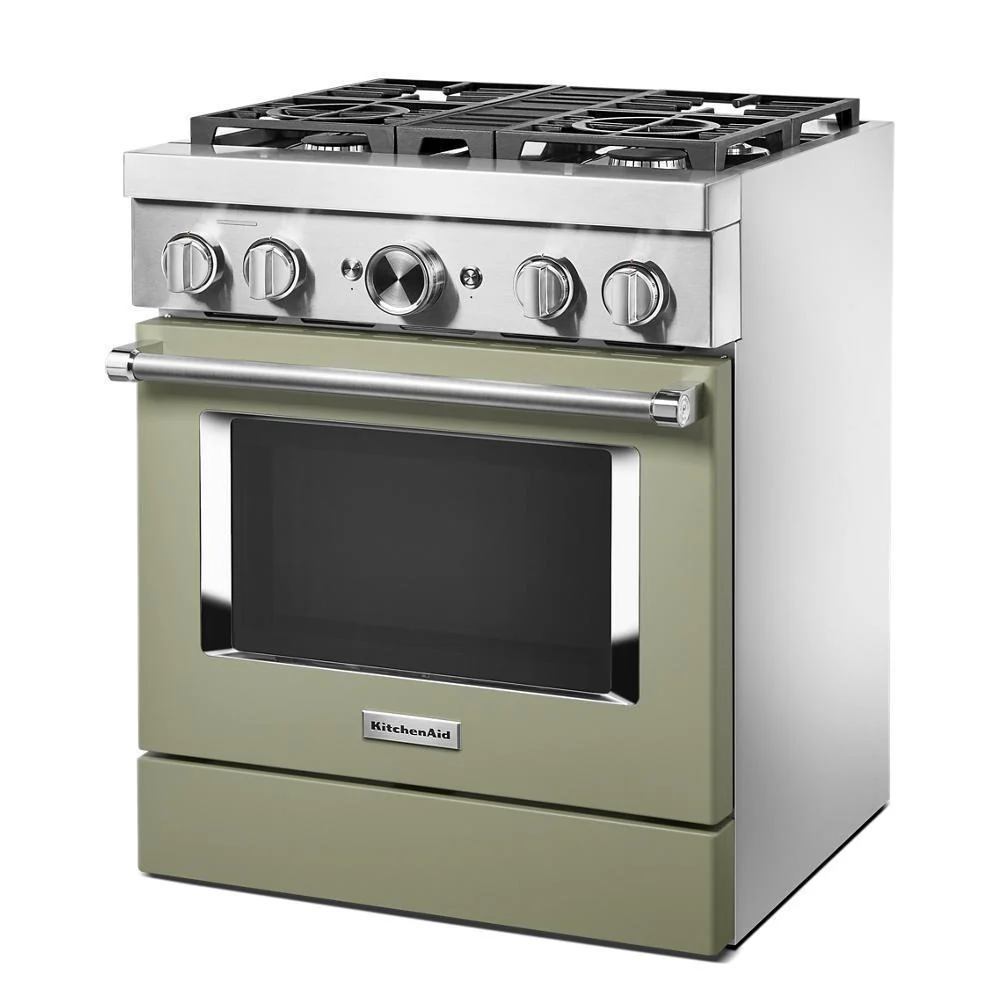 KFDC500JAV KitchenAid® 30'' Smart Commercial-Style Dual Fuel Range with 4 Burners - Image 4