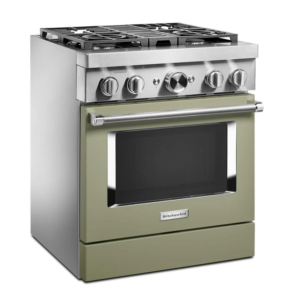 KFDC500JAV KitchenAid® 30'' Smart Commercial-Style Dual Fuel Range with 4 Burners - Image 5