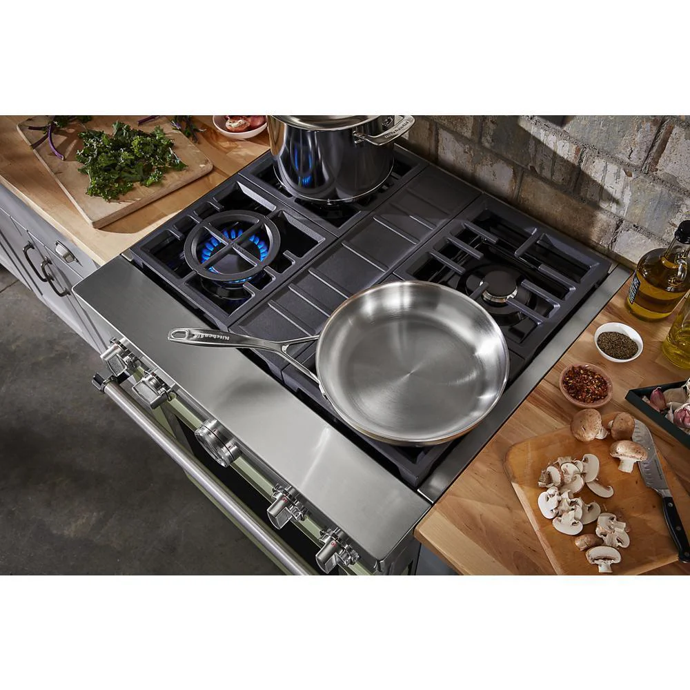 KFDC500JAV KitchenAid® 30'' Smart Commercial-Style Dual Fuel Range with 4 Burners - Image 9
