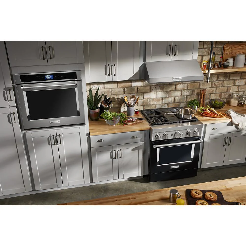 KFDC500JBK KitchenAid® 30'' Smart Commercial-Style Dual Fuel Range with 4 Burners - Image 15