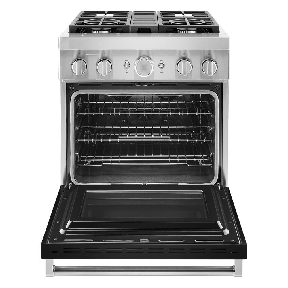 KFDC500JBK KitchenAid® 30'' Smart Commercial-Style Dual Fuel Range with 4 Burners - Image 7