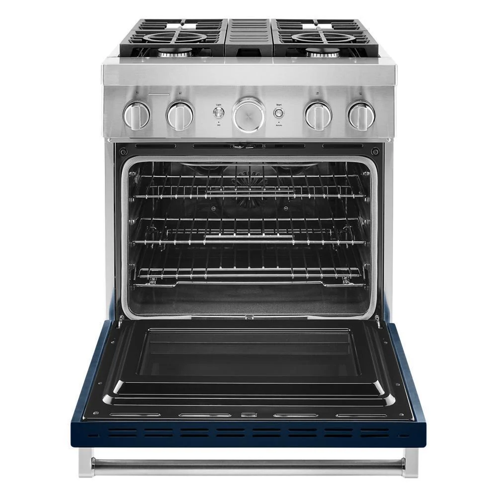 KFDC500JIB KitchenAid® 30'' Smart Commercial-Style Dual Fuel Range with 4 Burners - Image 7