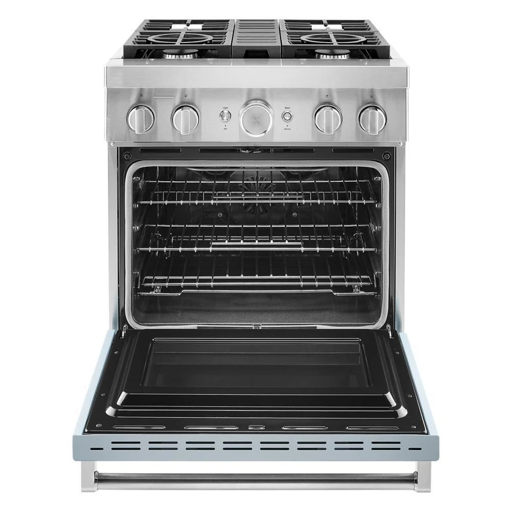 KFDC500JMB KitchenAid® 30'' Smart Commercial-Style Dual Fuel Range with 4 Burners - Image 7