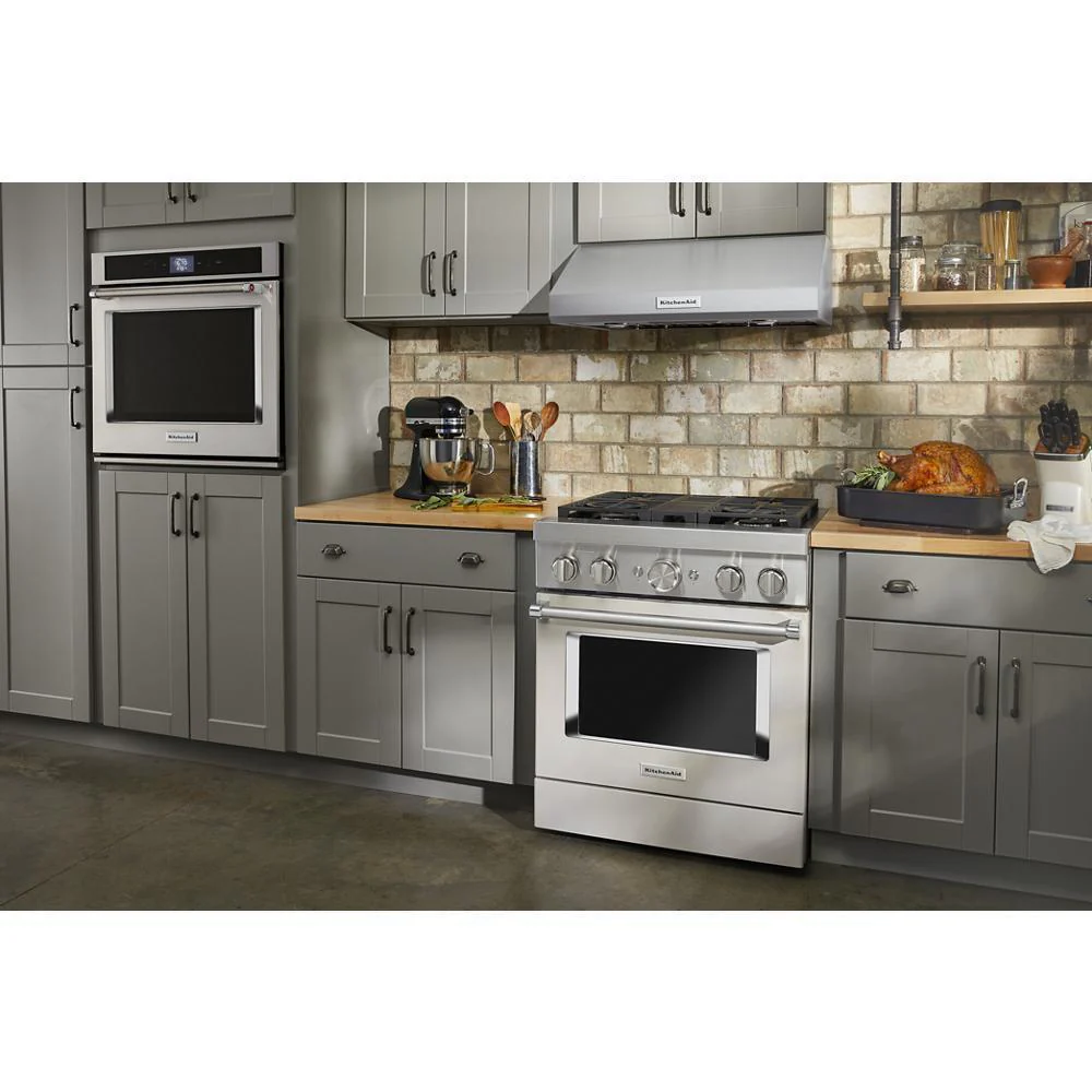 KFDC500JMH KitchenAid® 30'' Smart Commercial-Style Dual Fuel Range with 4 Burners - Image 12