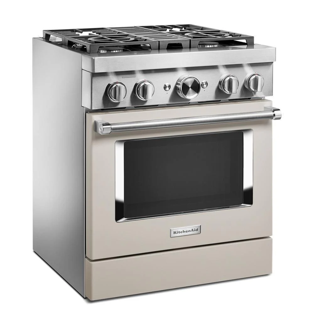 KFDC500JMH KitchenAid® 30'' Smart Commercial-Style Dual Fuel Range with 4 Burners - Image 5