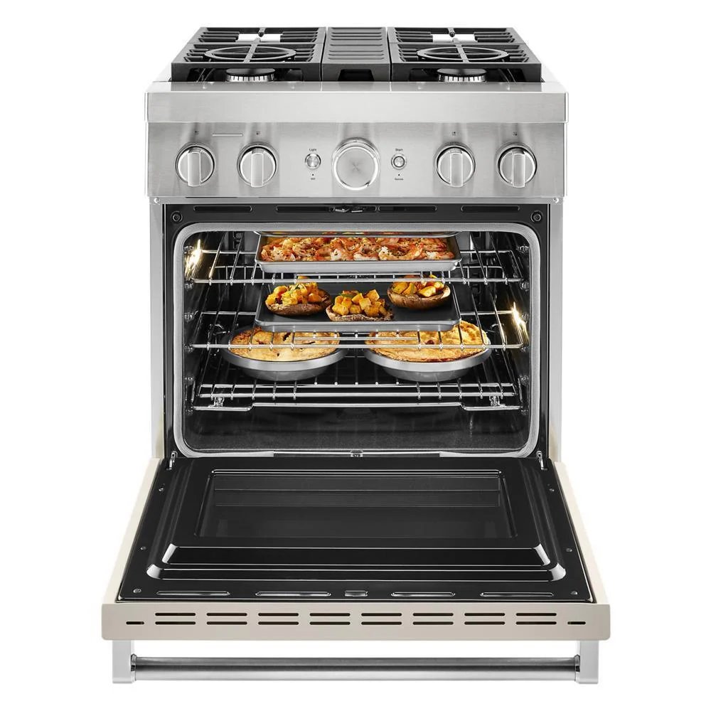 KFDC500JMH KitchenAid® 30'' Smart Commercial-Style Dual Fuel Range with 4 Burners - Image 8