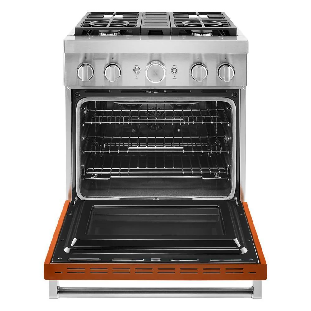 KFDC500JSC KitchenAid® 30'' Smart Commercial-Style Dual Fuel Range with 4 Burners - Image 7