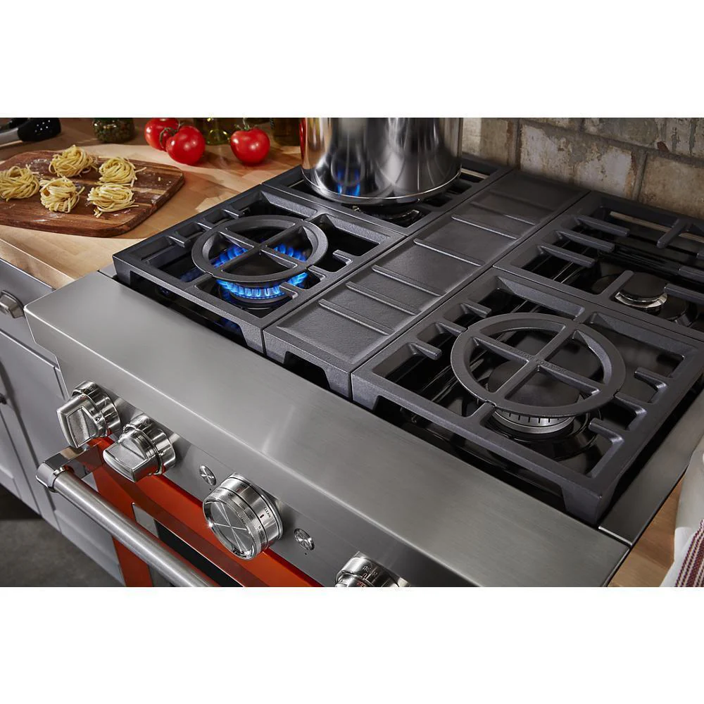 KFDC500JSC KitchenAid® 30'' Smart Commercial-Style Dual Fuel Range with 4 Burners - Image 9