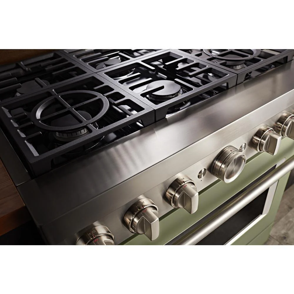 KFDC506JAV KitchenAid® 36'' Smart Commercial-Style Dual Fuel Range with 6 Burners - Image 14