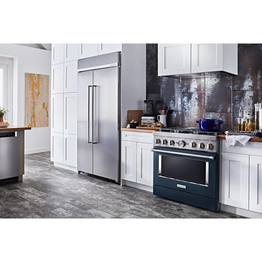 KFDC506JIB KitchenAid® 36'' Smart Commercial-Style Dual Fuel Range with 6 Burners - Image 11
