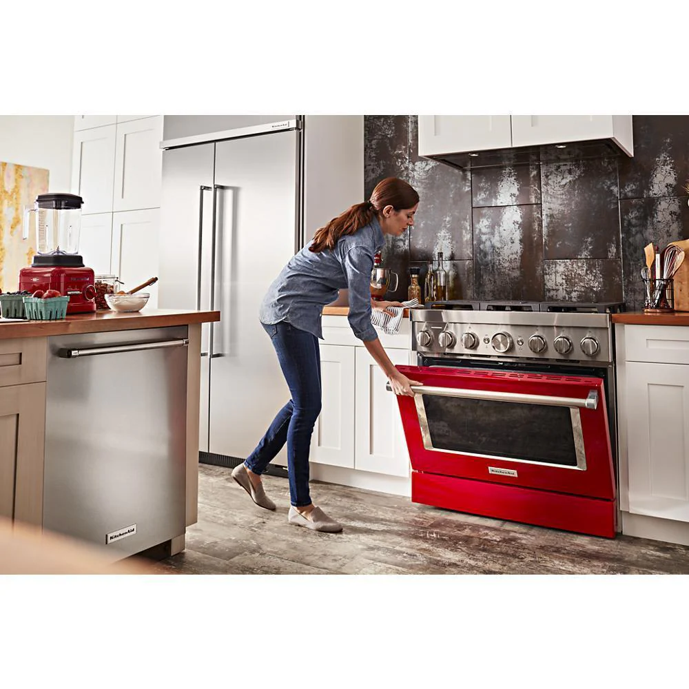 KFDC506JPA KitchenAid® 36'' Smart Commercial-Style Dual Fuel Range with 6 Burners - Image 17