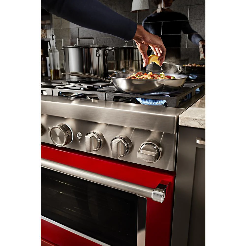KFDC506JPA KitchenAid® 36'' Smart Commercial-Style Dual Fuel Range with 6 Burners - Image 19