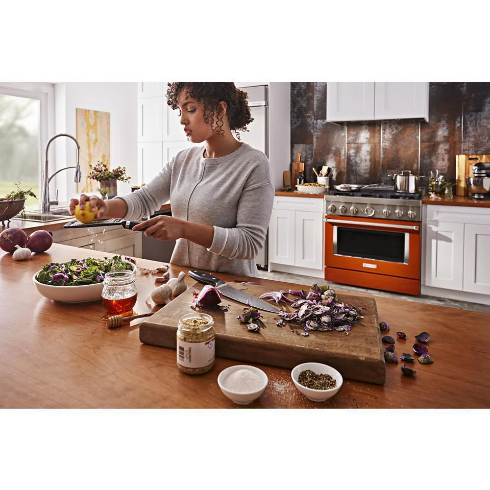 KFDC506JSC KitchenAid® 36'' Smart Commercial-Style Dual Fuel Range with 6 Burners - Image 11