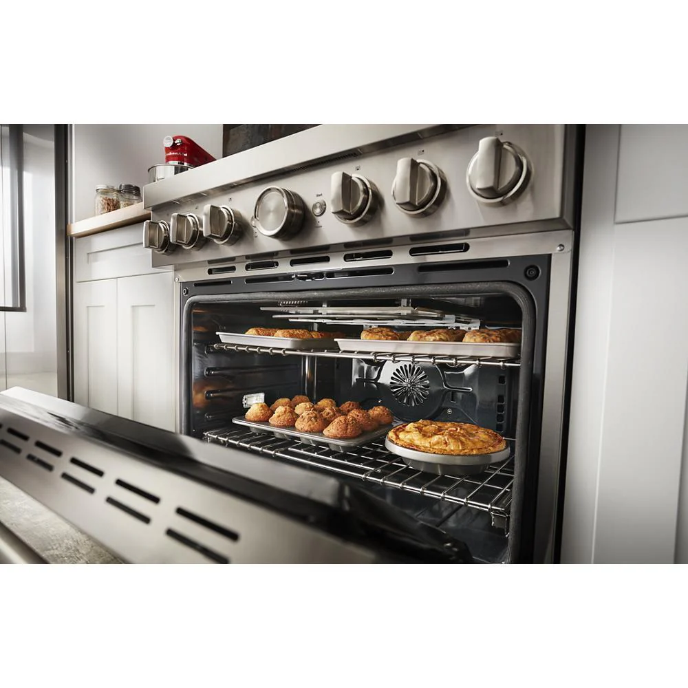 KFDC506JSS KitchenAid® 36'' Smart Commercial-Style Dual Fuel Range with 6 Burners - Image 11