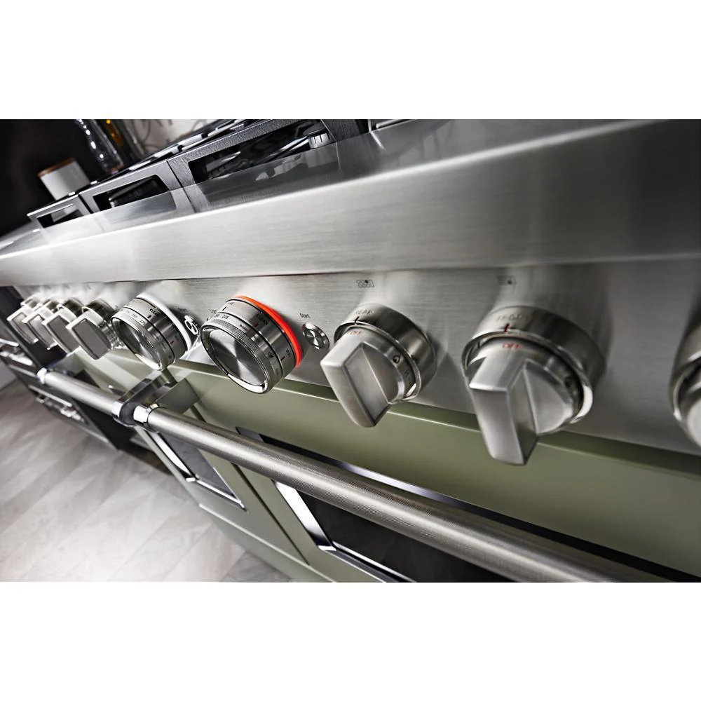 KFDC558JAV KitchenAid® 48'' Smart Commercial-Style Dual Fuel Range with Griddle - Image 6