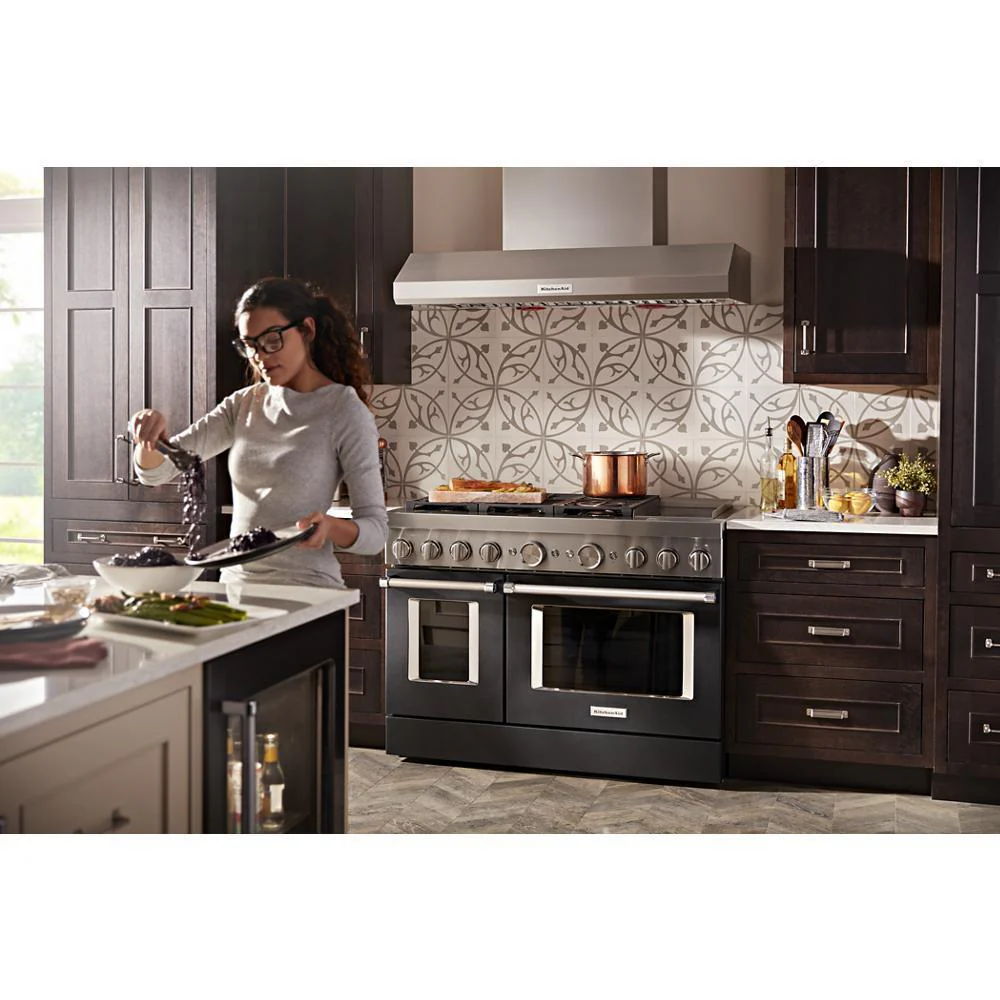KFDC558JBK KitchenAid® 48'' Smart Commercial-Style Dual Fuel Range with Griddle - Image 14