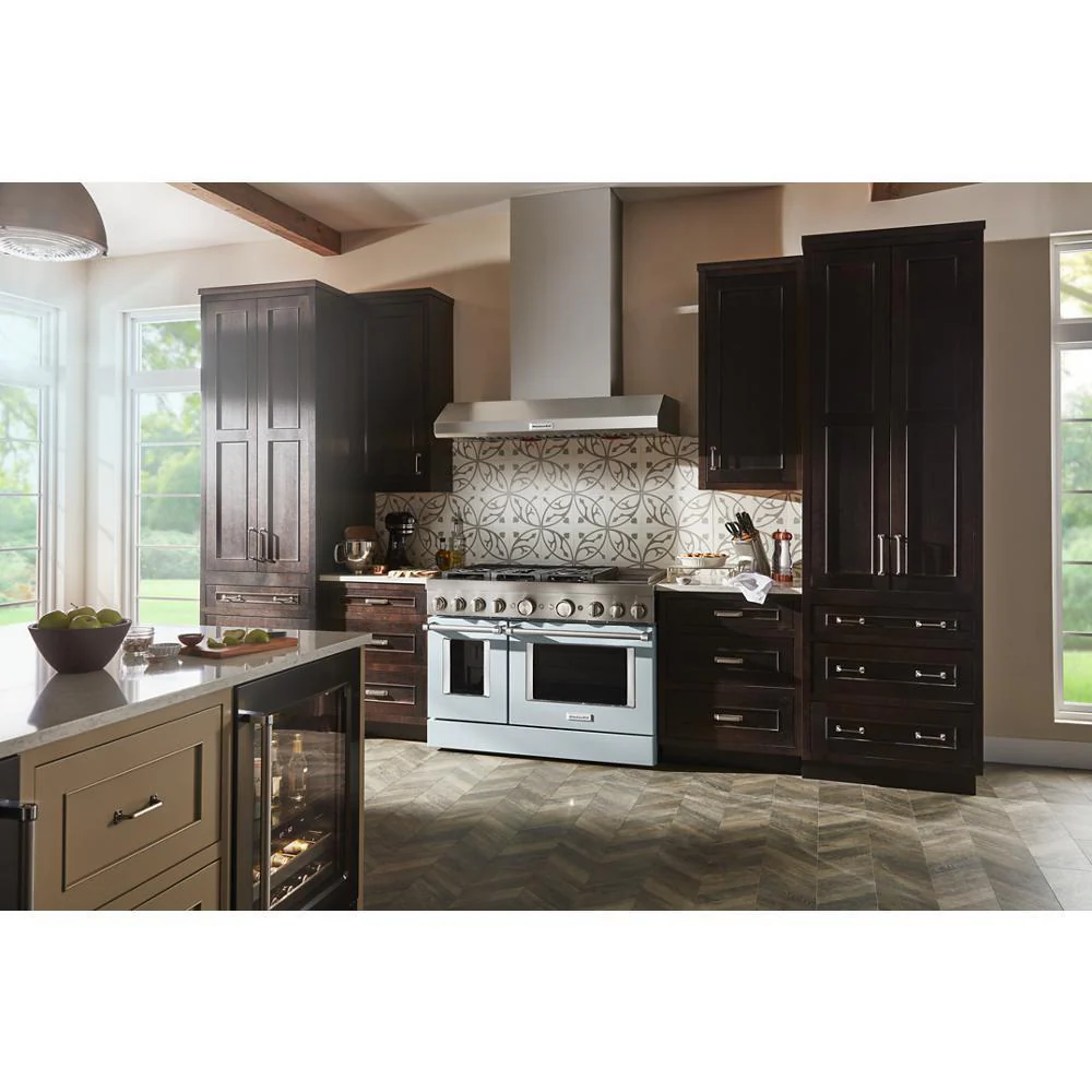 KFDC558JMB KitchenAid® 48'' Smart Commercial-Style Dual Fuel Range with Griddle - Image 10
