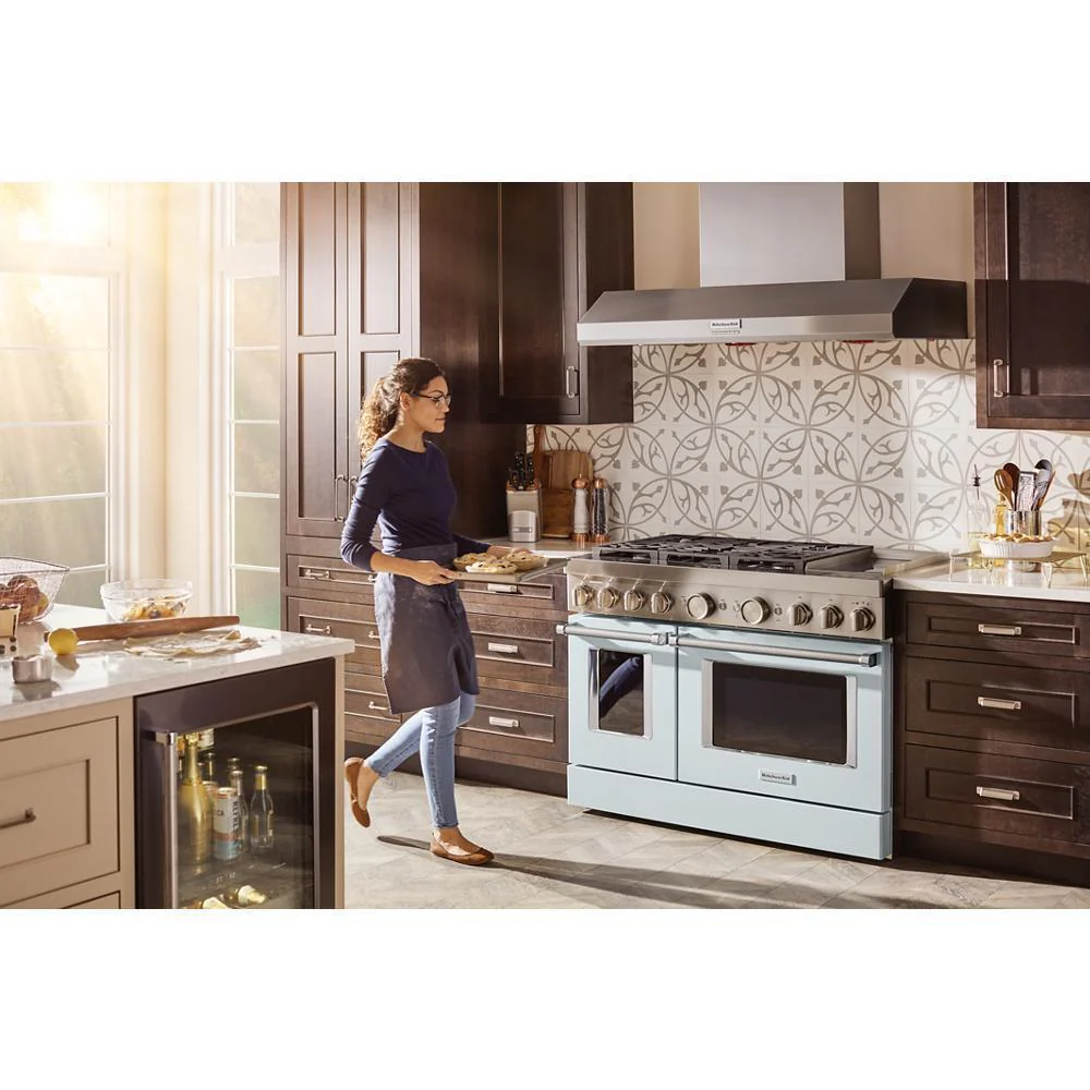 KFDC558JMB KitchenAid® 48'' Smart Commercial-Style Dual Fuel Range with Griddle - Image 20