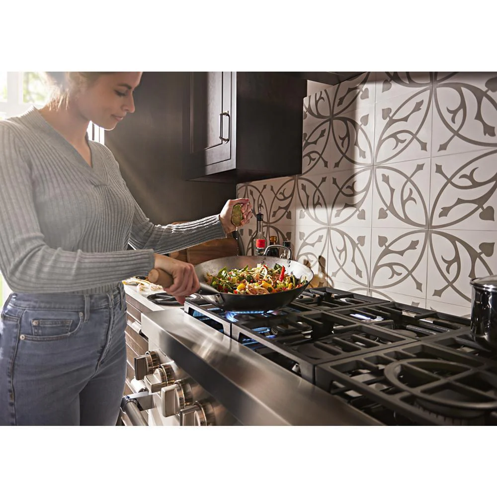 KFDC558JMH KitchenAid® 48'' Smart Commercial-Style Dual Fuel Range with Griddle - Image 16