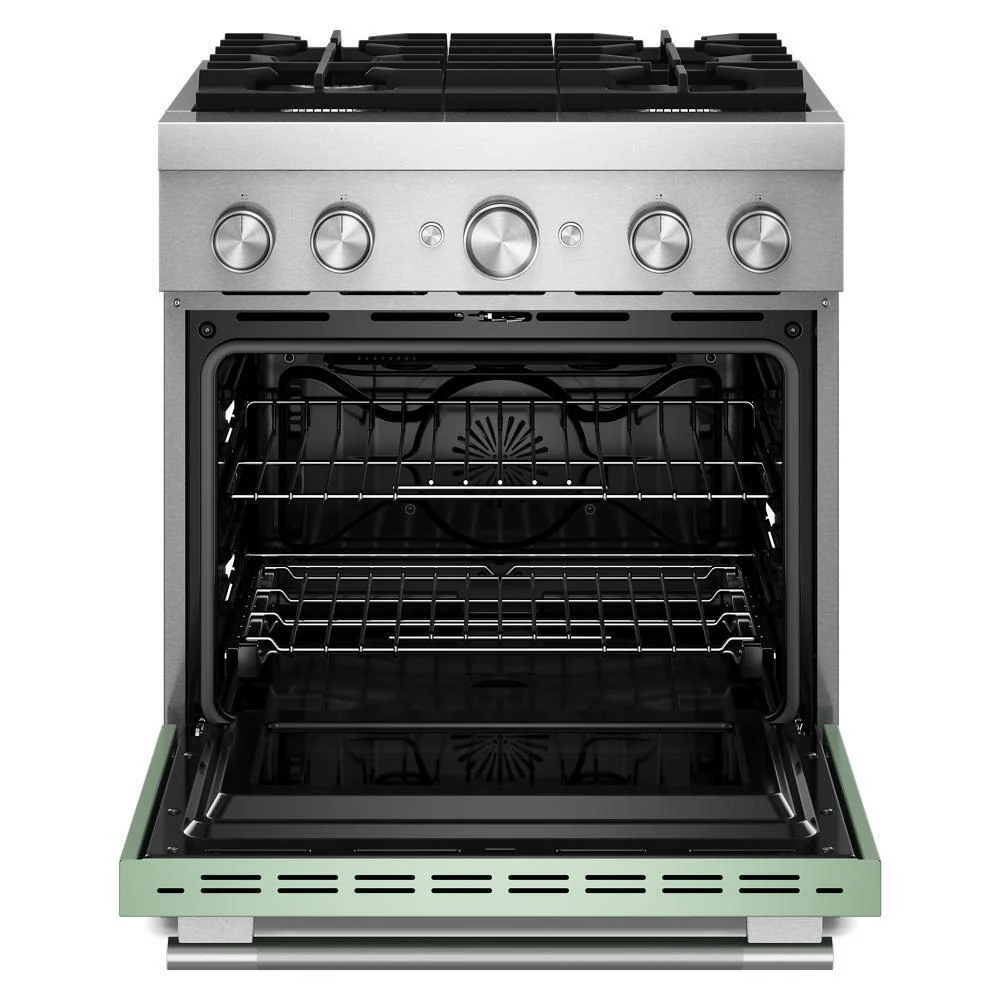 Kitchenaid KFDS930SDC 30-Inch 4 Burner Commercial-Style Dual Fuel Range with No Preheat Air Fry Mode - Image 2